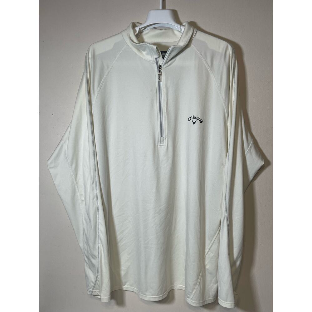 Callaway Men's Golf Weather Series Lightweight Quarter Zip Jacket Size M - USED